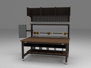 36″D x 60″L